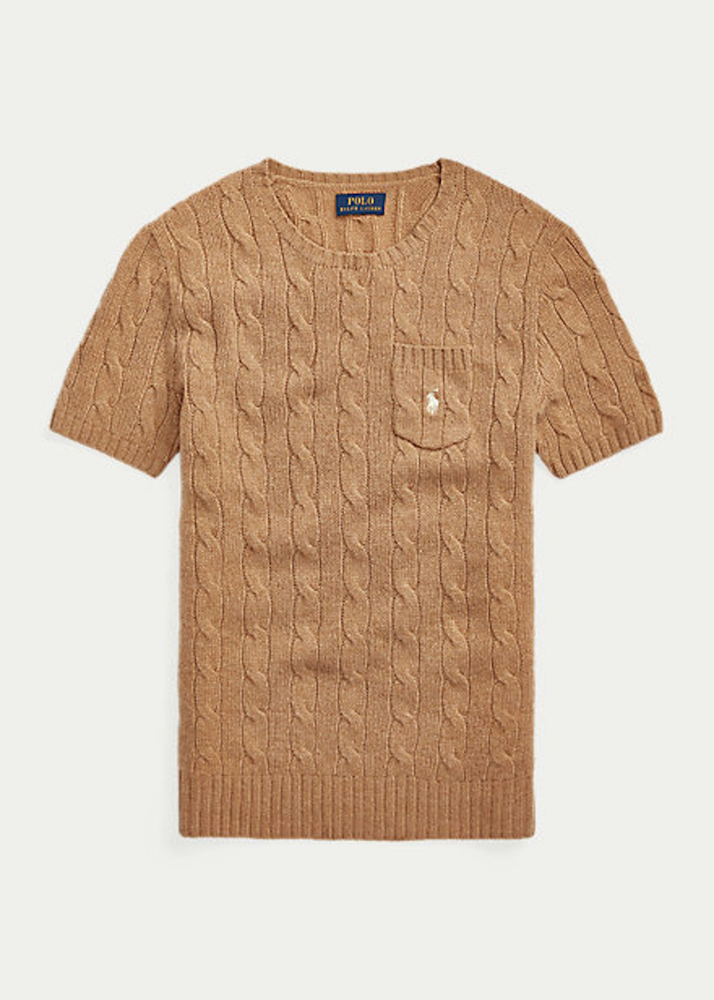 Ralph Lauren, Cable Knit Short Sleeve Jumper, £129