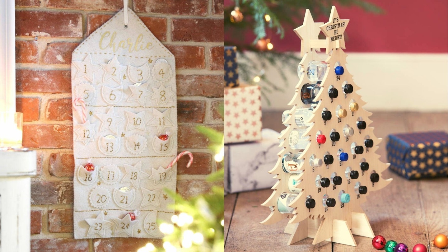 Reusable and refillable Christmas Advent calendars 