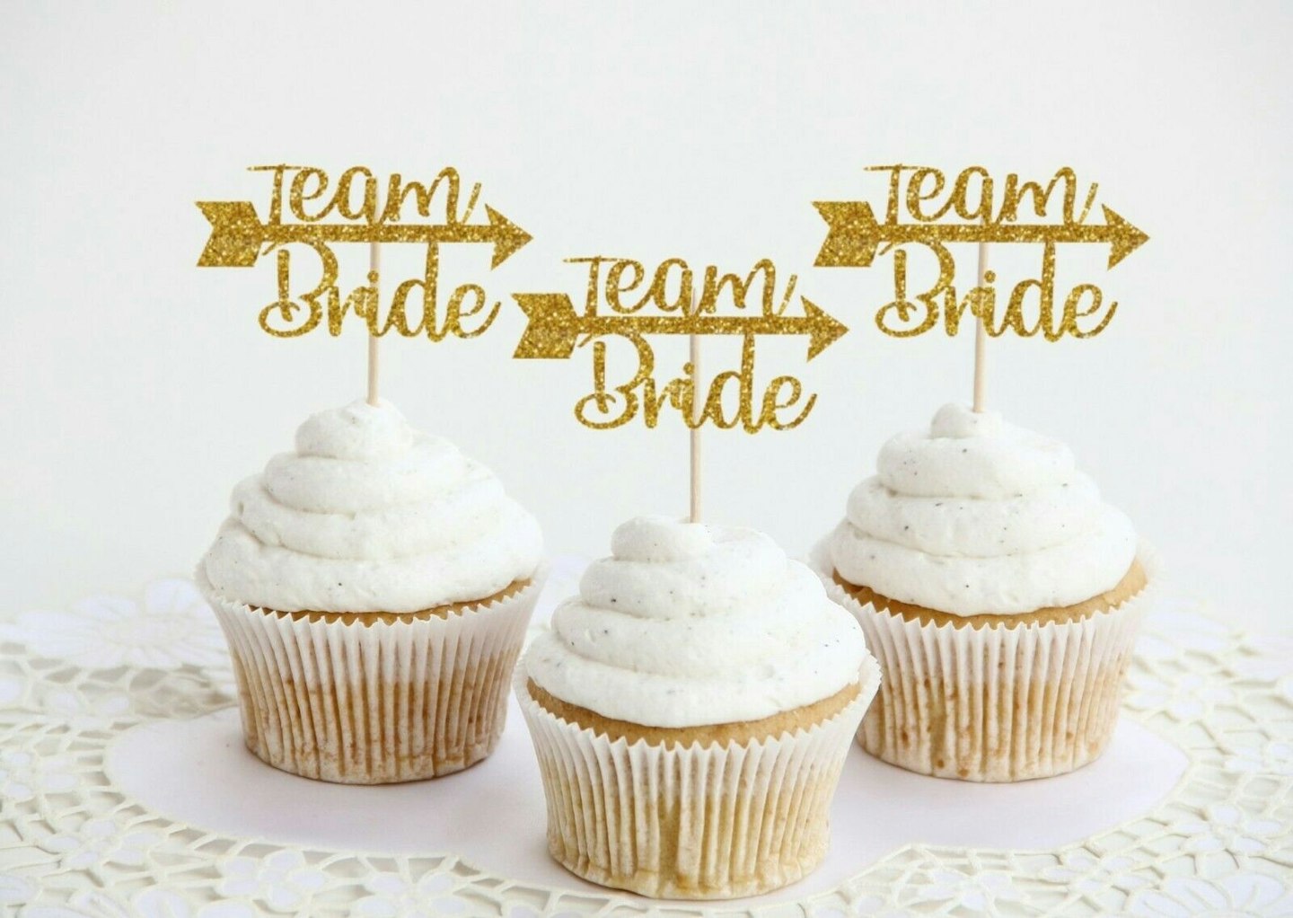 Hen Party Cake toppers Cupcake Team Bride
