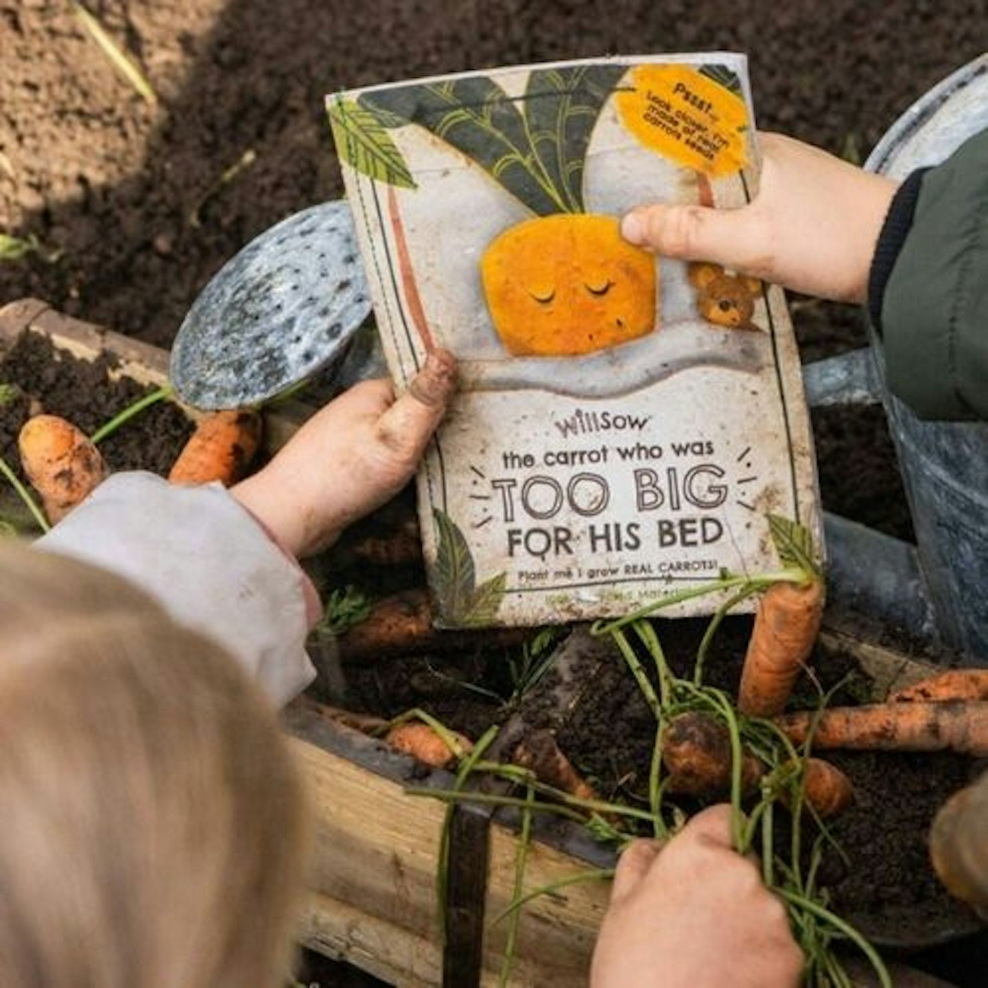Personalised Plantable Carrot Children's Story Book