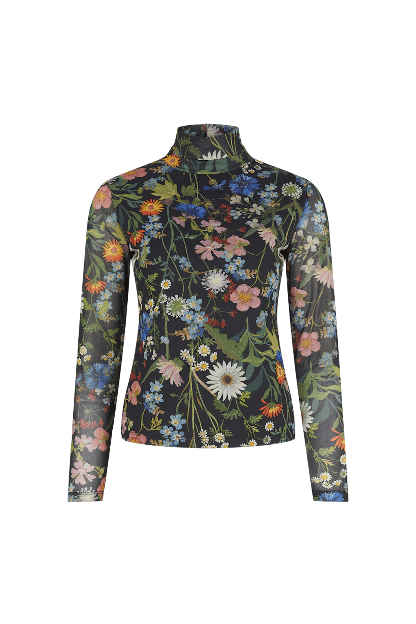 The British Museum x WH: The Mary Delany Collection Mesh Roll Neck Top, £25.60