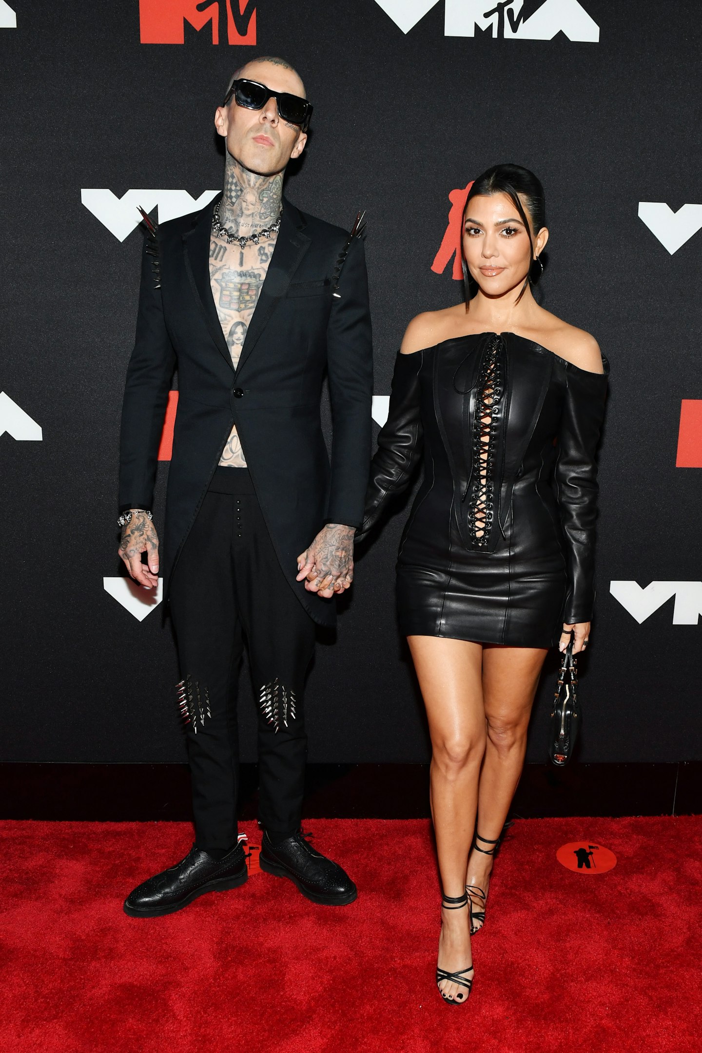 Kourtney Kardashian and Travis Barker