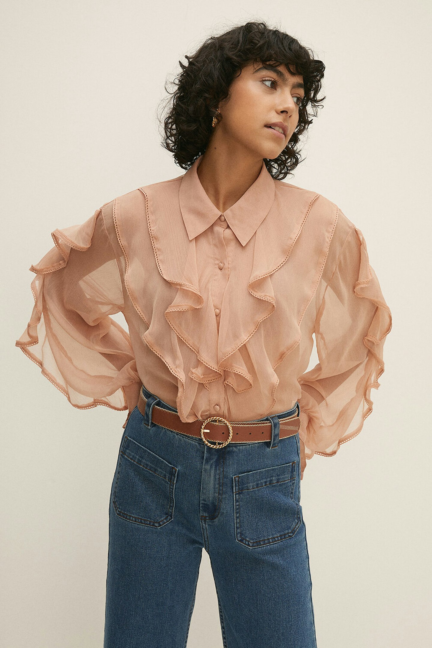 Oasis Ruffled Blouse, £44