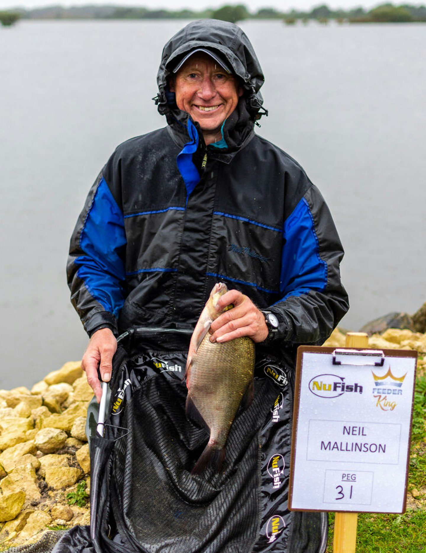 This is the fish that Neil was so glad turned up out of the blue!