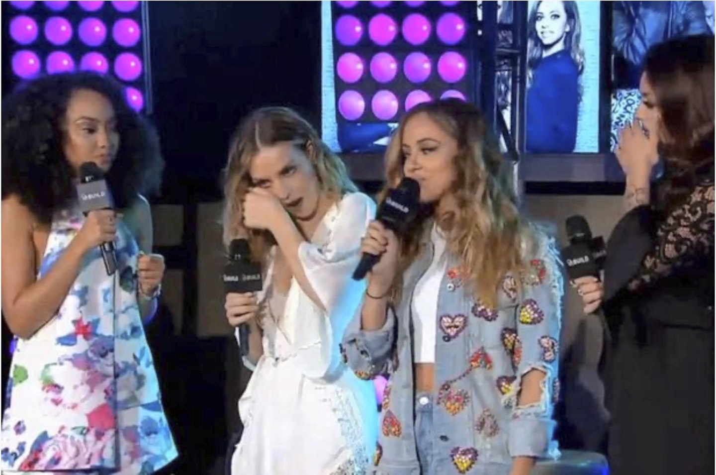 little mix crying