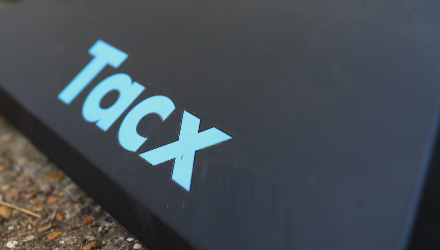 Tacx Neo 2T indoor cycle trainer logo