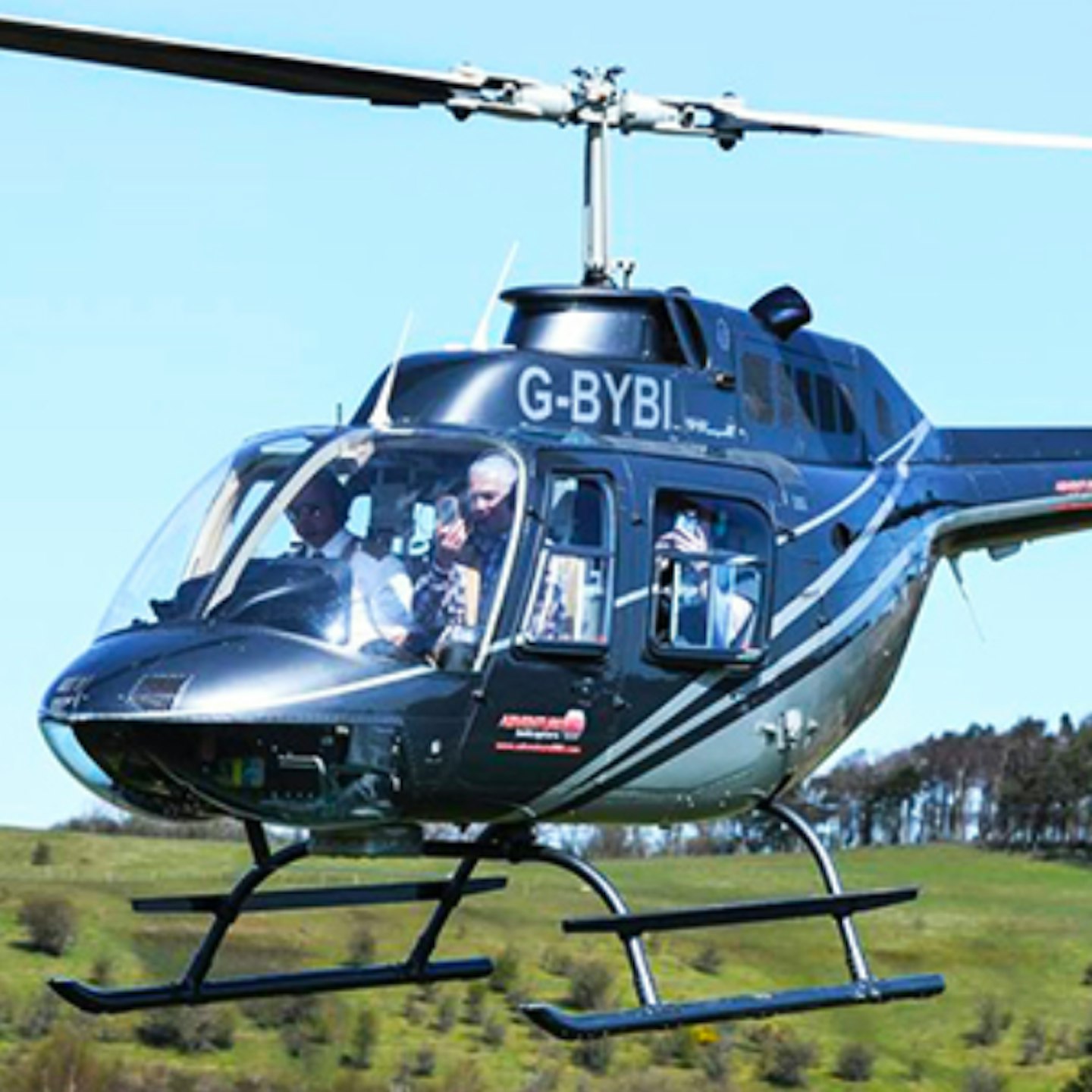 Six Miles Blue Skies Helicopter Tour with Bubbly