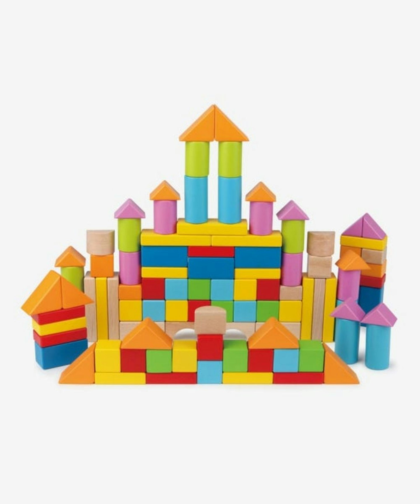 Hape Wonderful Beech Wood Building Blocks