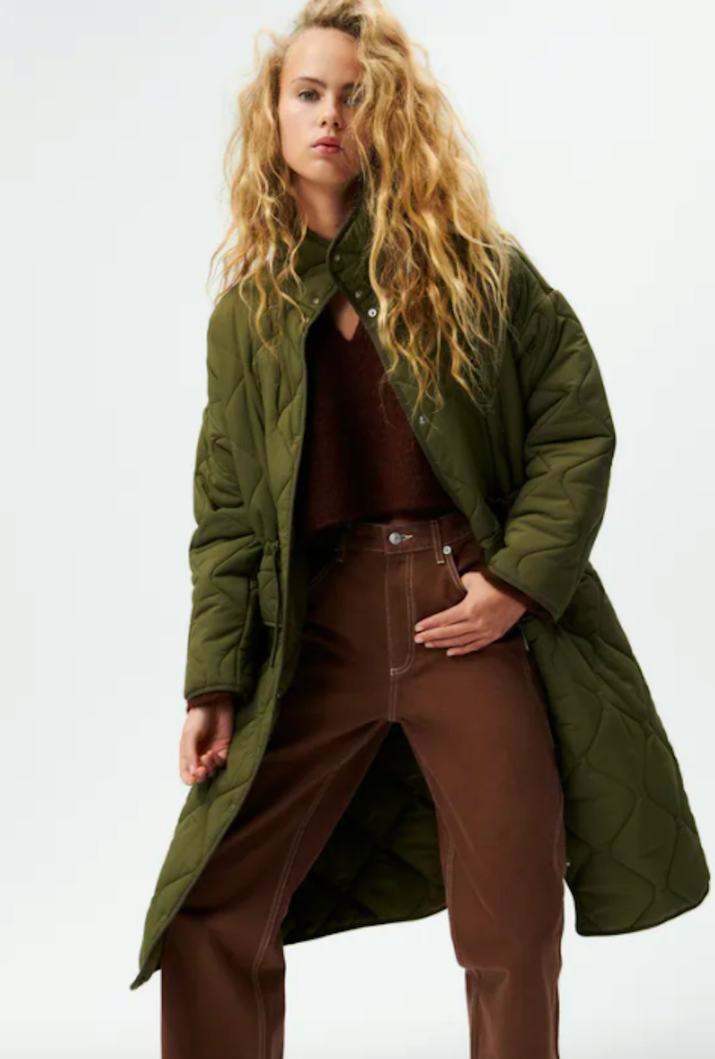 The best green quilted coat to buy from the high-street in 2021 ...
