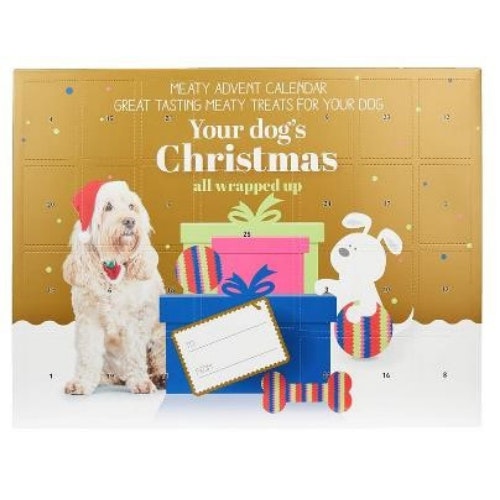 Pets at Home Christmas Meaty Dog Treats Advent Calendar