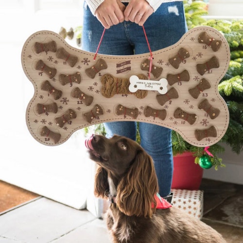 Refillable Dog Biscuit Advent Calendar