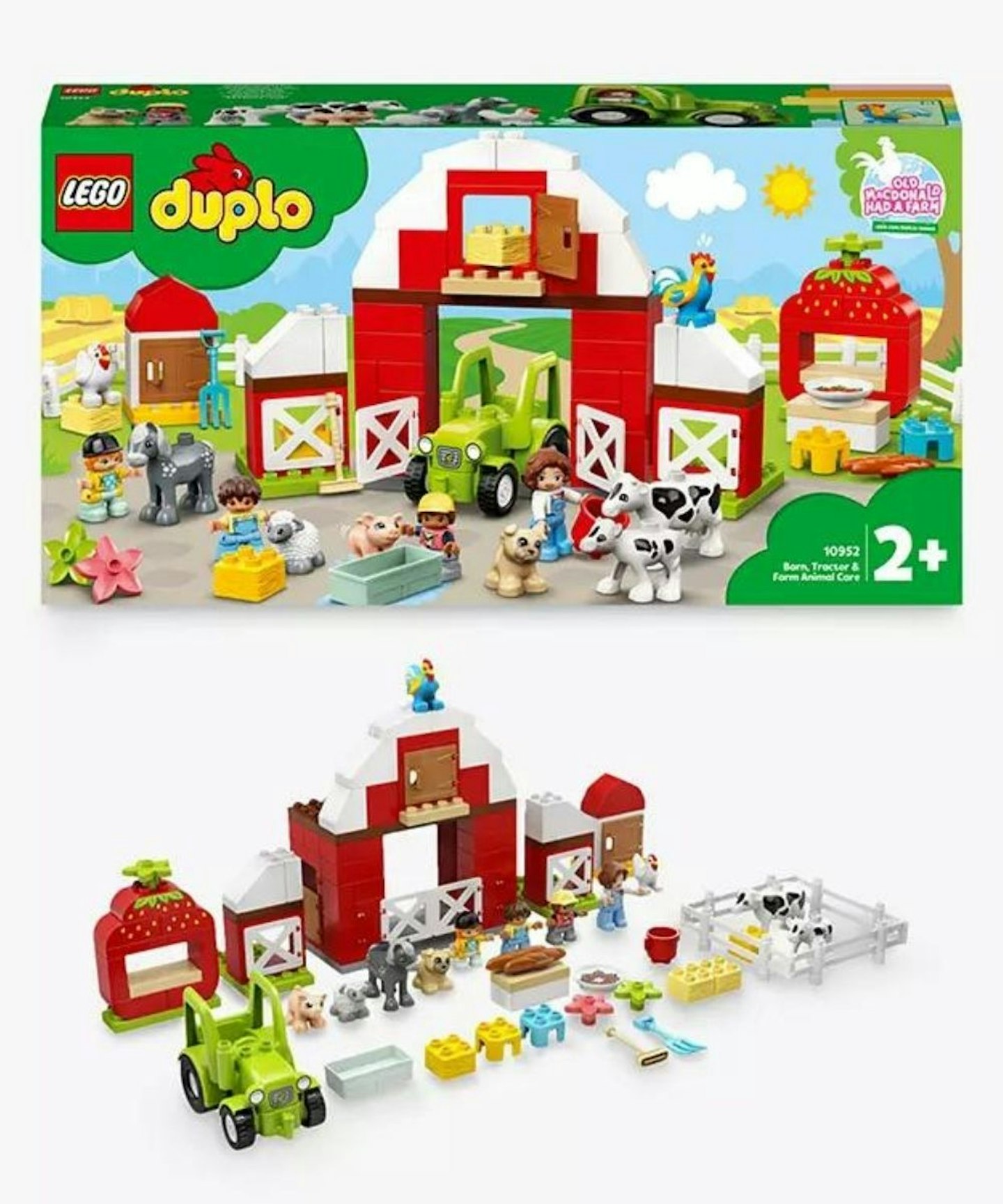 LEGO DUPLO Barn, Tractor & Farm Animal Care