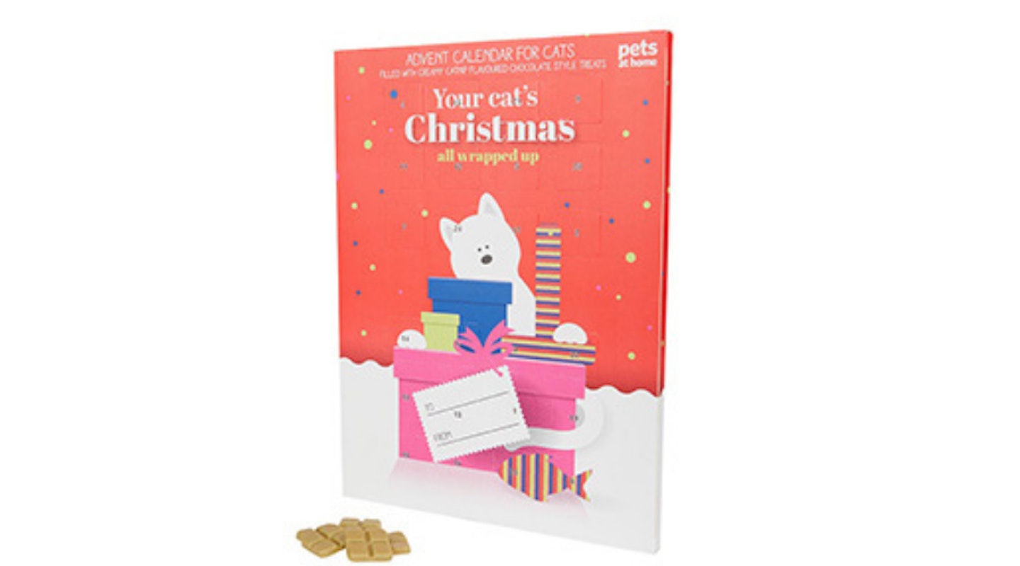 Pets at Home Christmas Cat Advent Calendar Catnip Flavour 70g