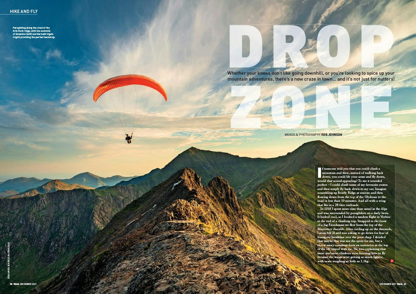 Drop zone