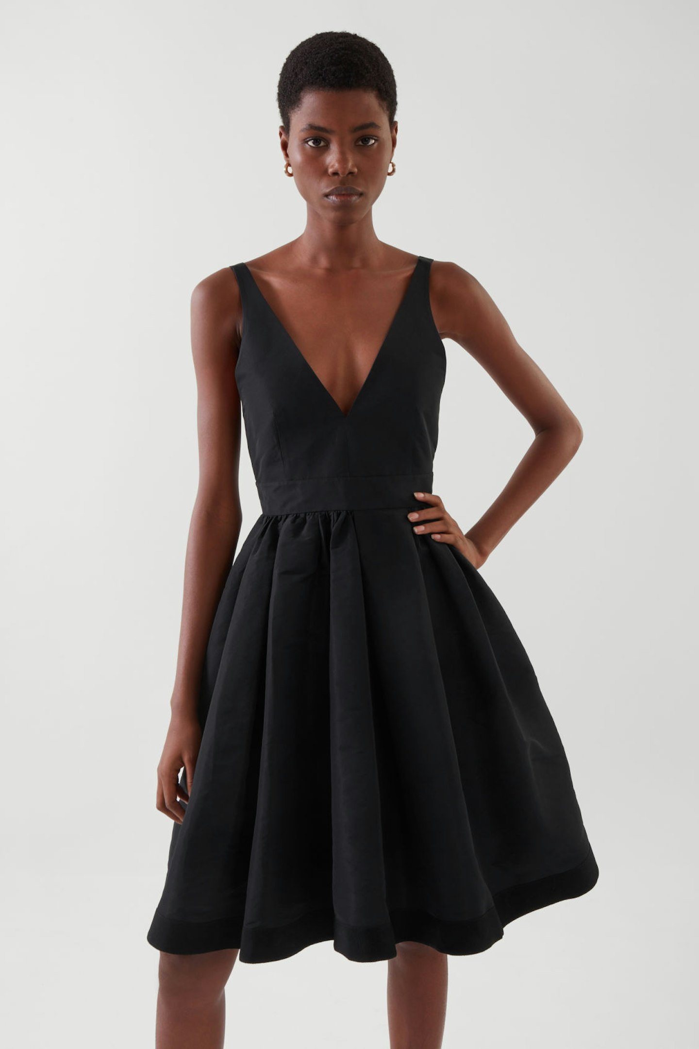 COS, Deep V-Neck Dress, £79