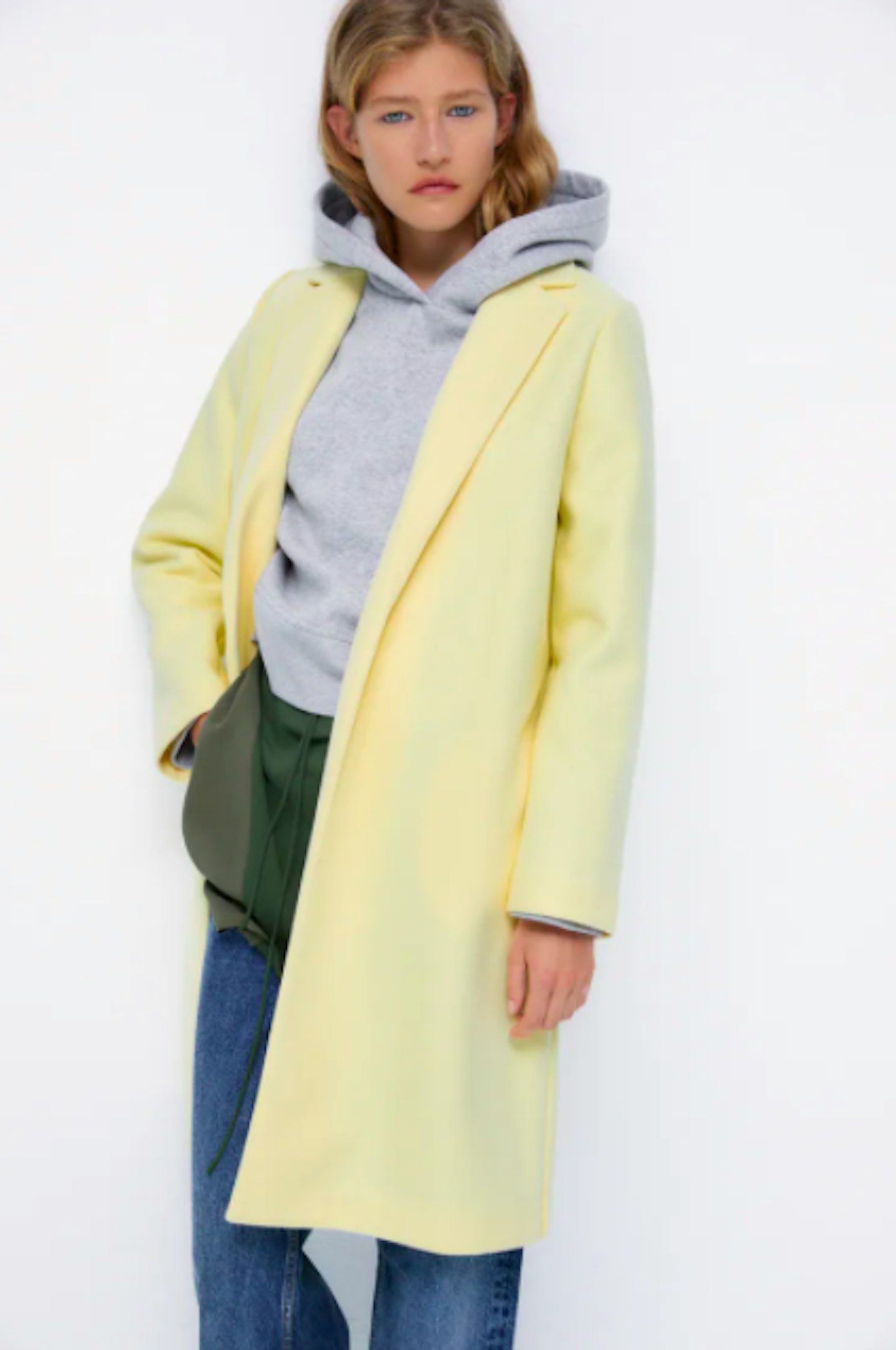 Zara, Lapel Collar Coat, £29.99