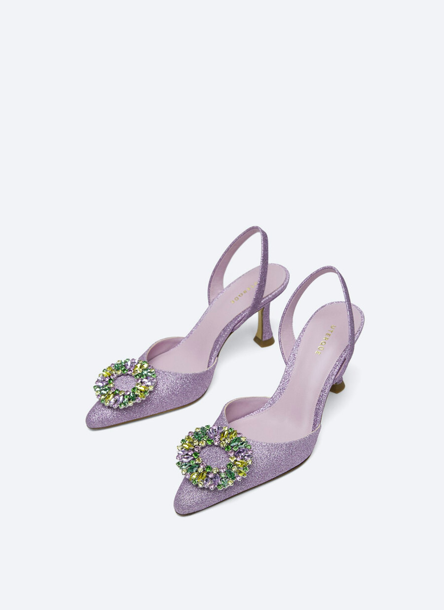 Uterque, Glitter Shoes, £135