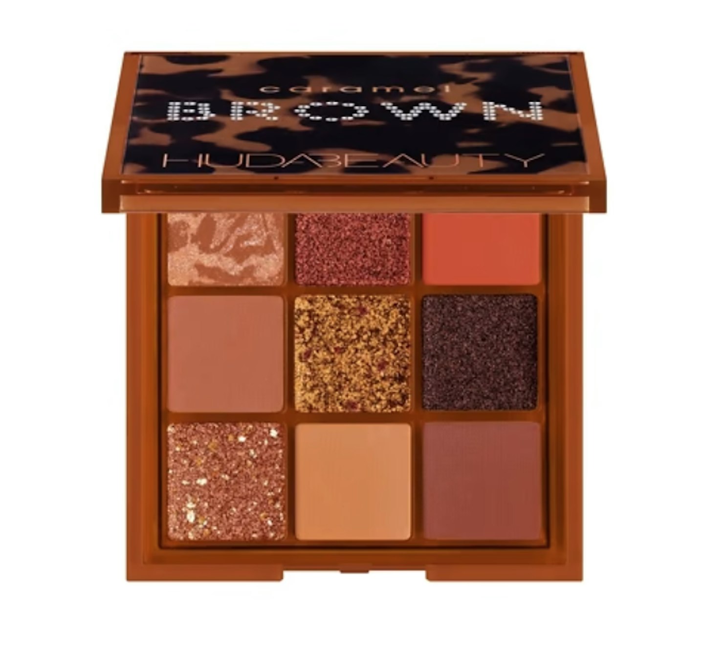 Huda Beauty Brown Obsessions Eyeshadow Palette in Caramel