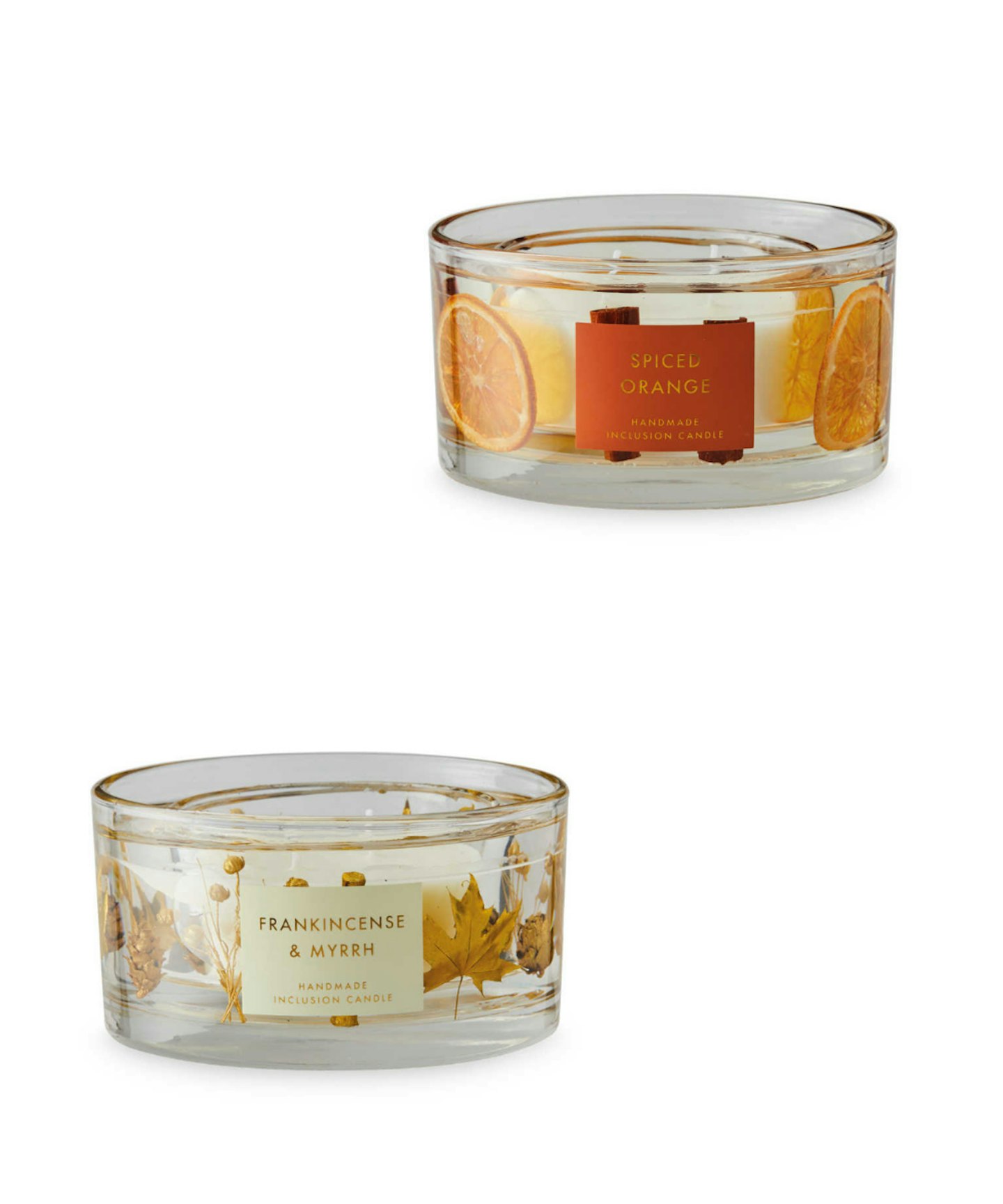 Festive Gel Inclusion Candle 2 Pack