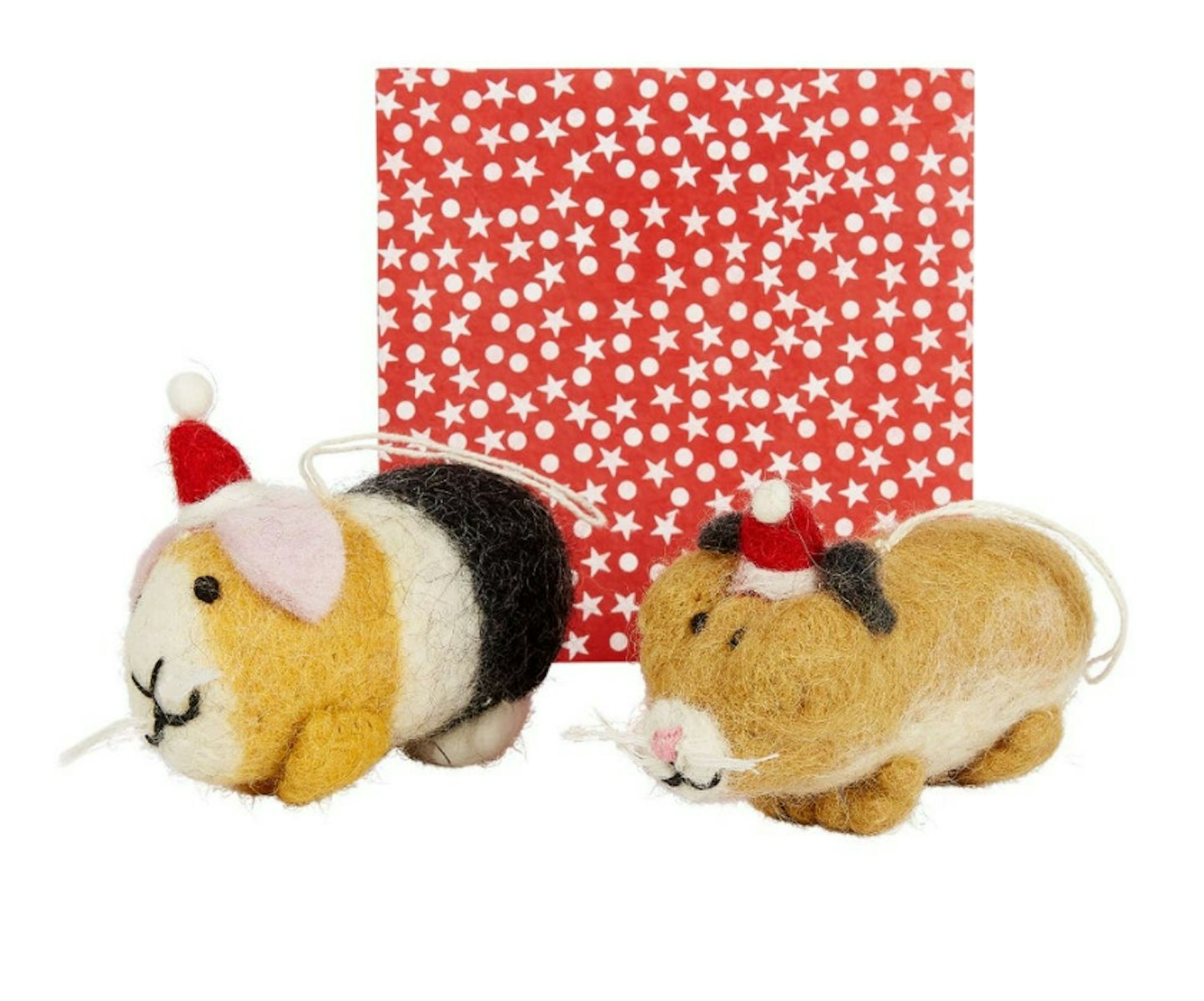 Fortnum & Mason Guinea Pig & Hamster Christmas Decoration Set