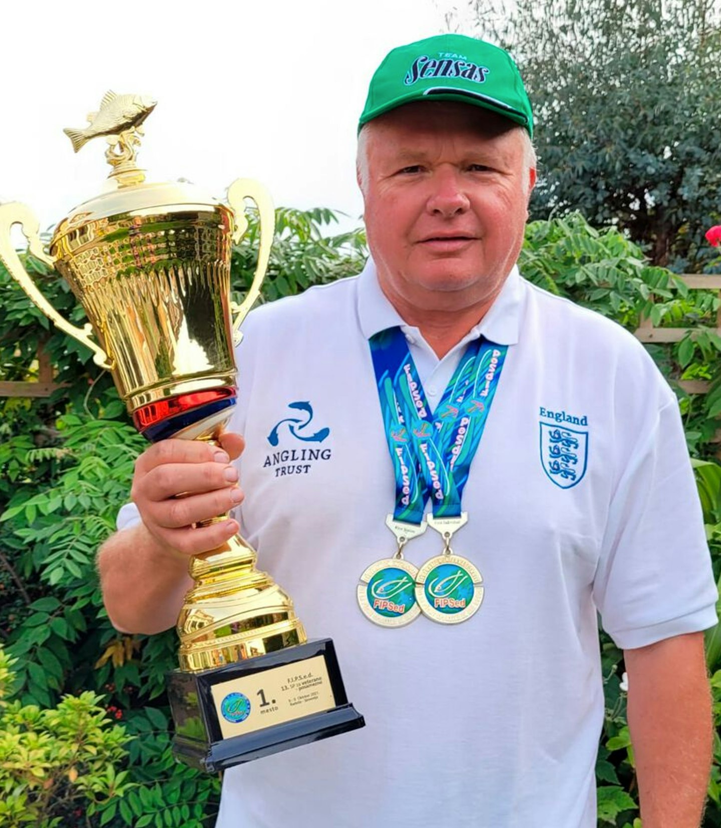 England Men’s boss Mark Downes won his second Veterans title