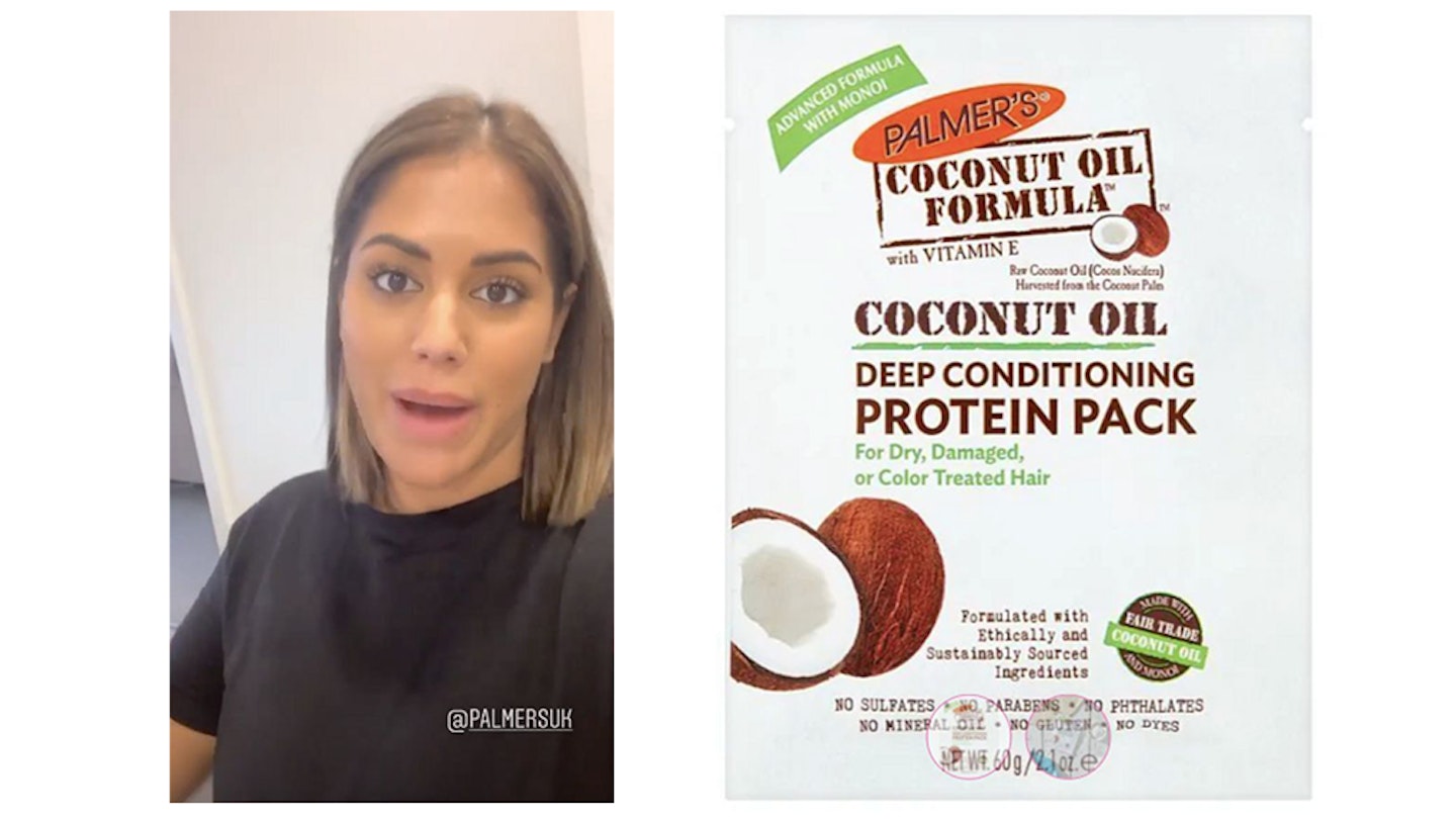 Palmeru2019s Coconut Oil Formula Deep Conditioning Protein Pack