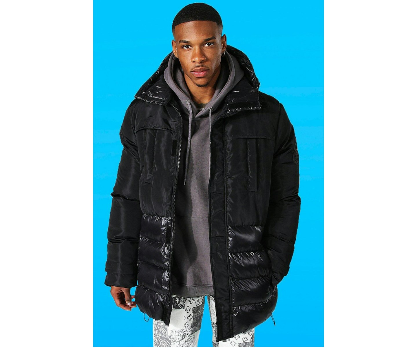 https://www.boohooman.com/contrast-parka-with-puffer-details/MZZ88850.html
