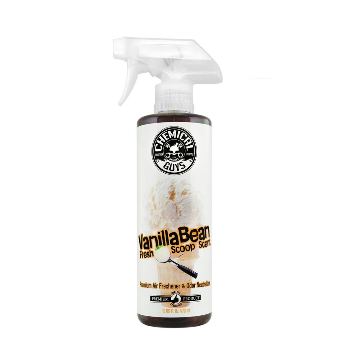 Chemical Guys Vanilla Bean Fresh Scoop Scent Premium Air Freshener