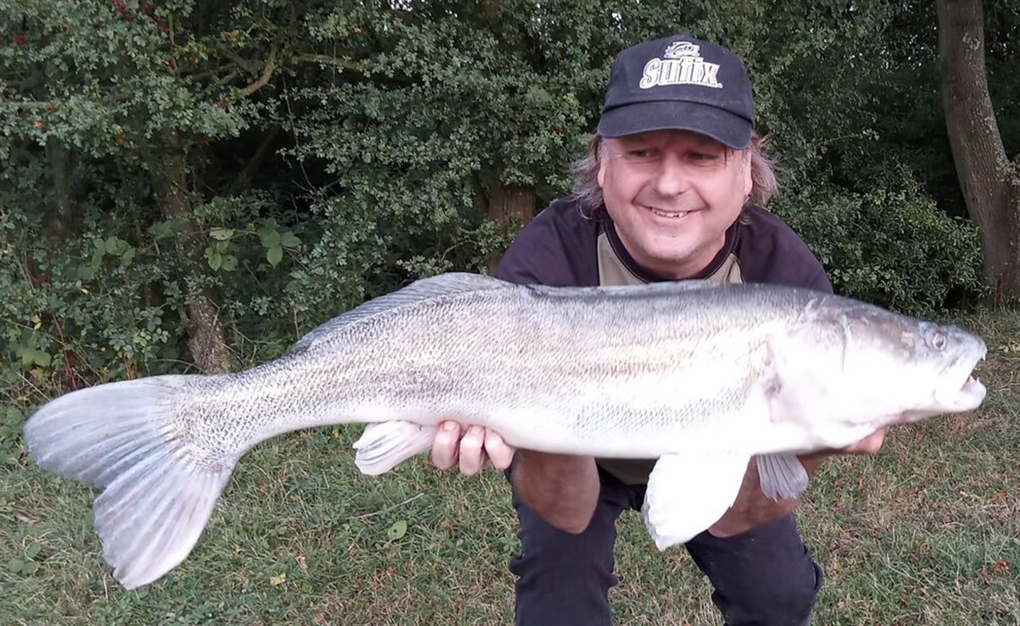 Mark Powell-Bevan with one of his big double-figure zeds