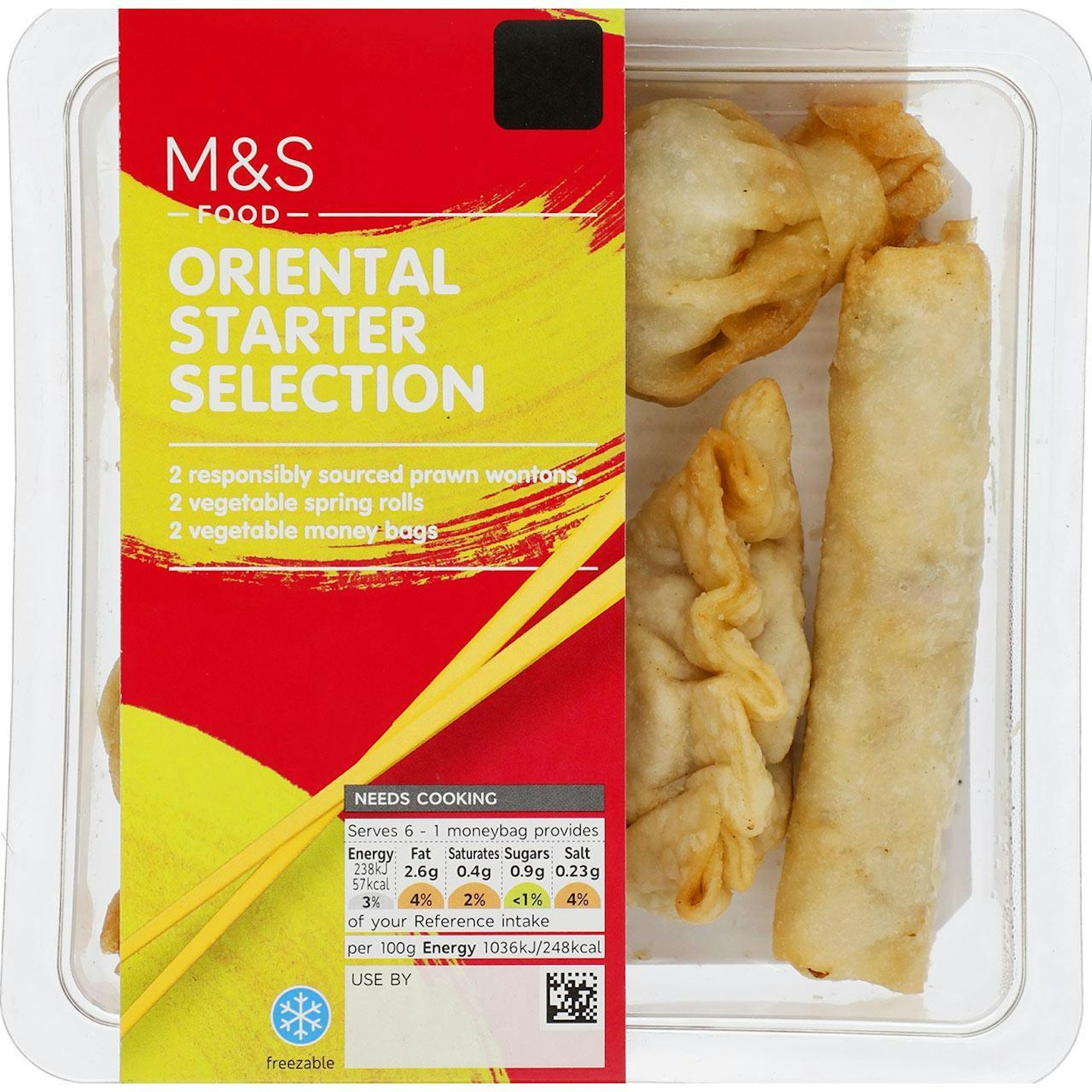 M&S Oriental Starter Selection