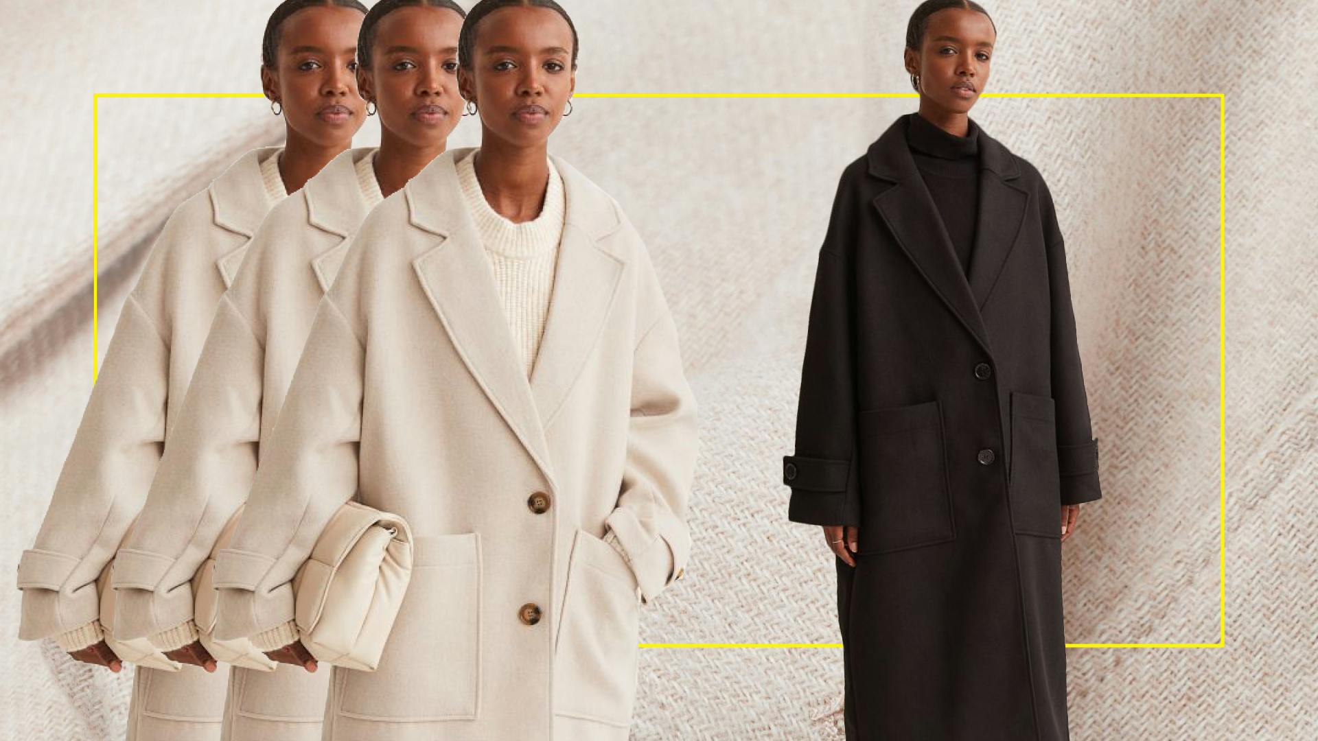 H&m overcoats clearance