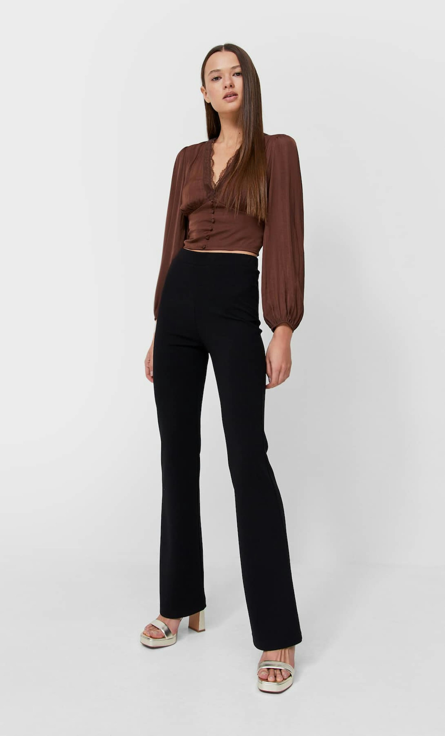 Satin-V-neck-blouse-love-quinn-you-season-3