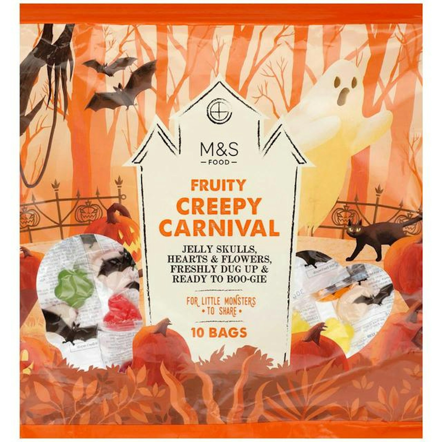 halloween snacks fruity creepy carnival jellies