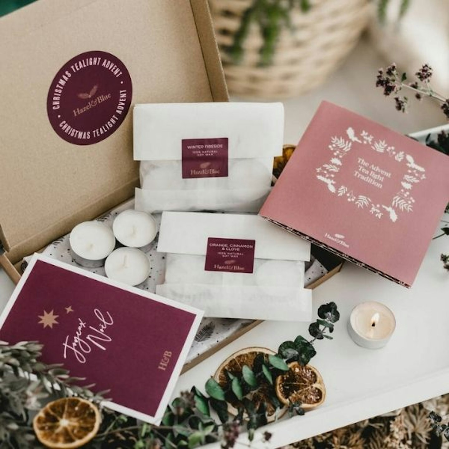 Christmas Tea Light Advent Calendar