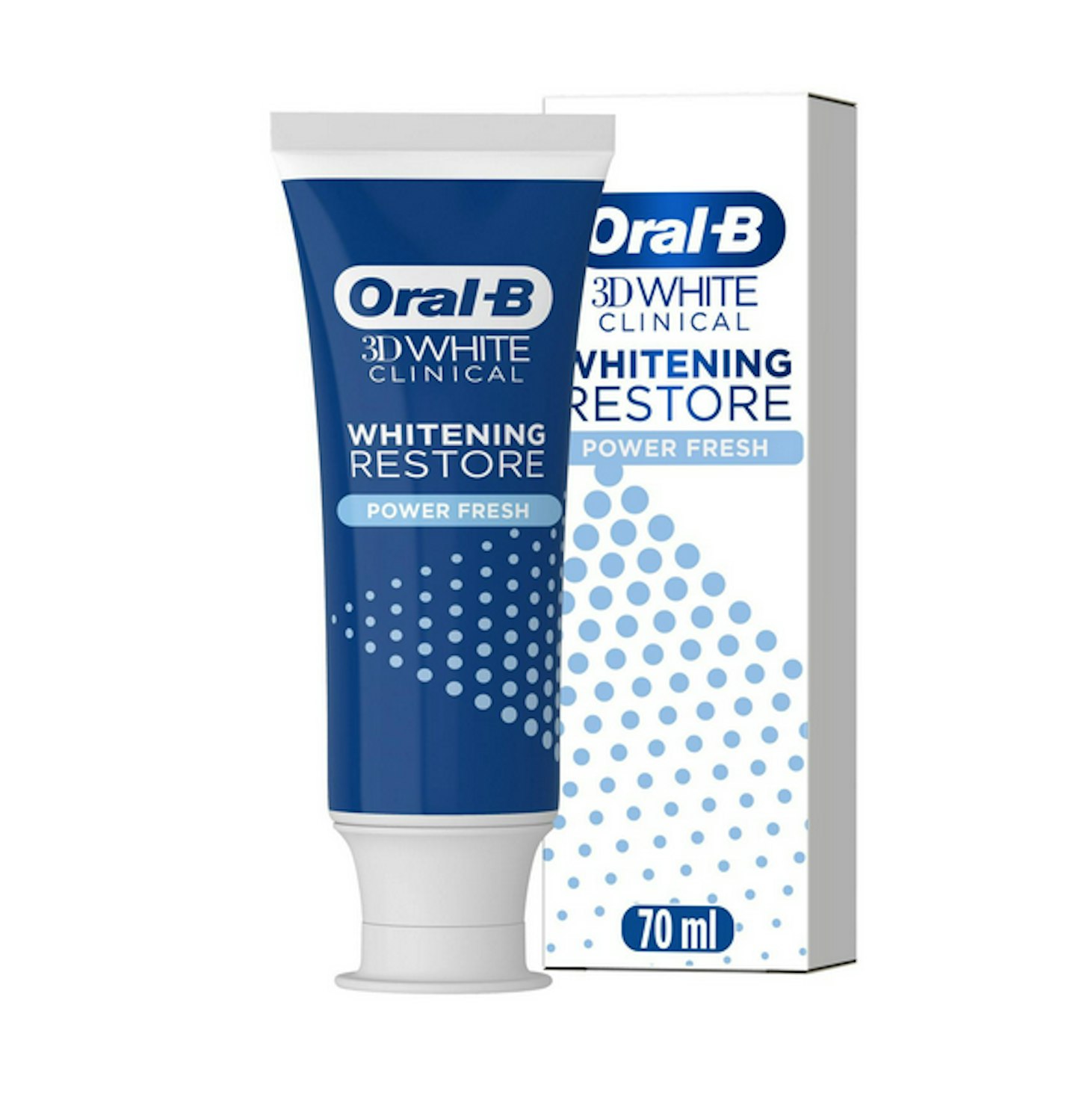 Oral-B 3D White Clinical Whitening Restore Power Fresh Toothpaste