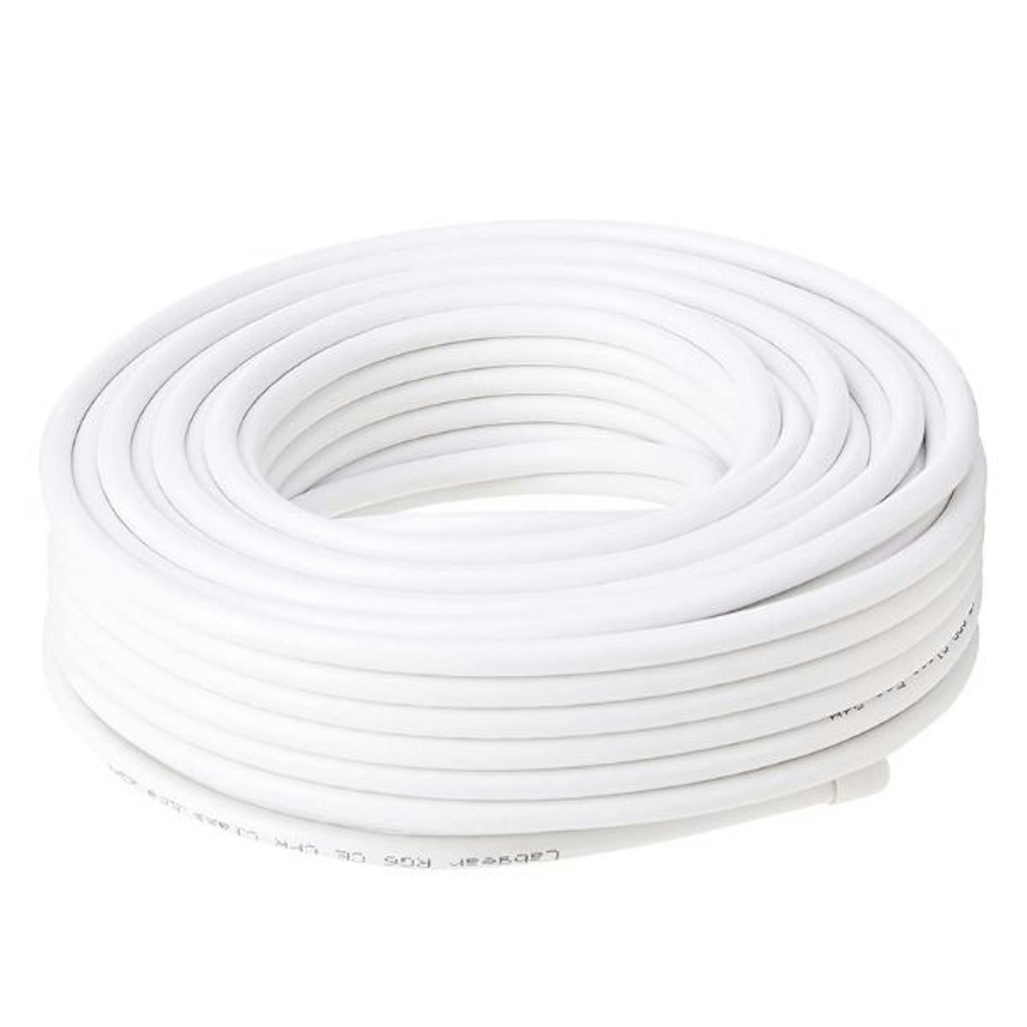 Labgear Coax Cable 25m RG6 White