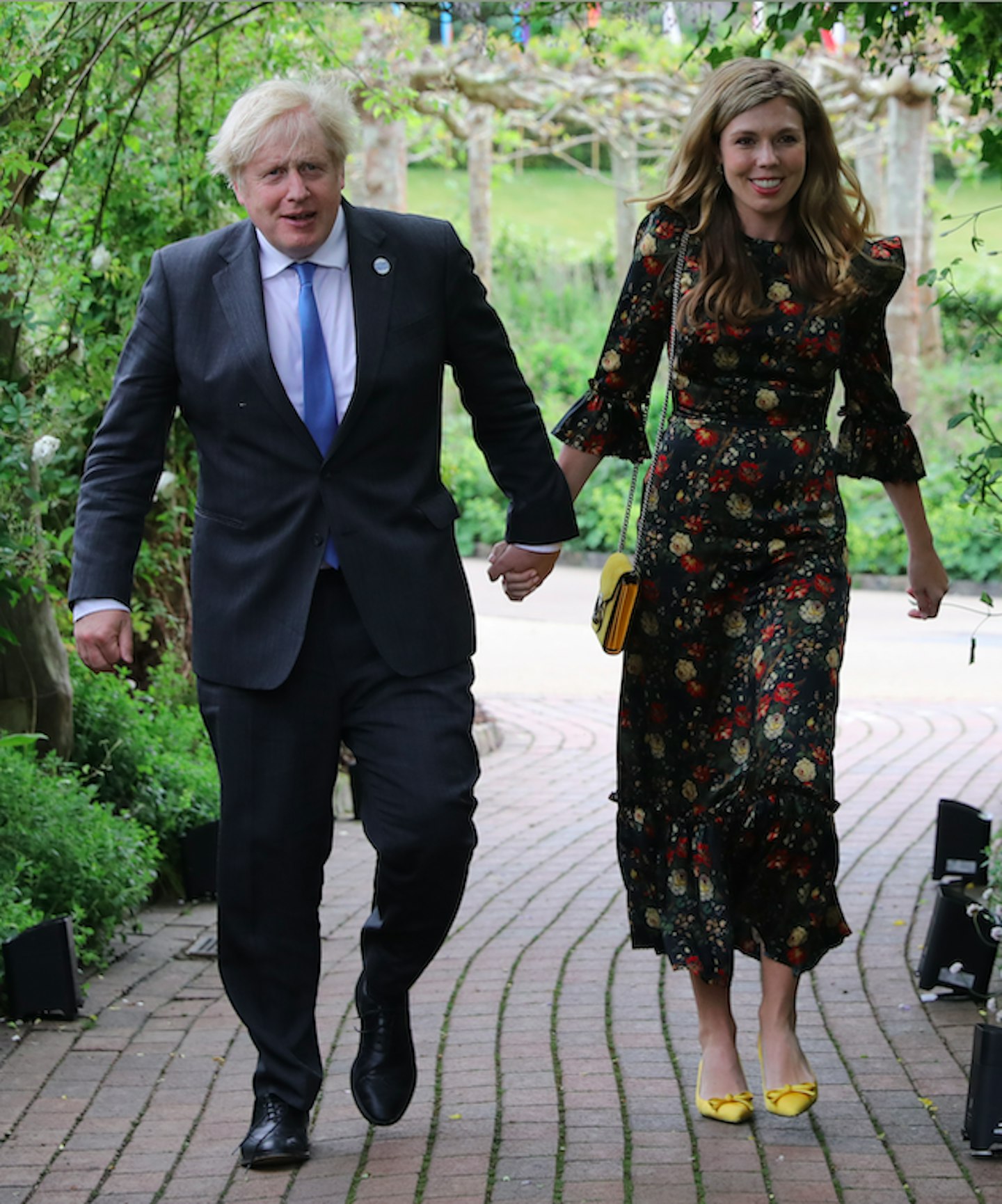 Carrie Johnson at the G7 Summit