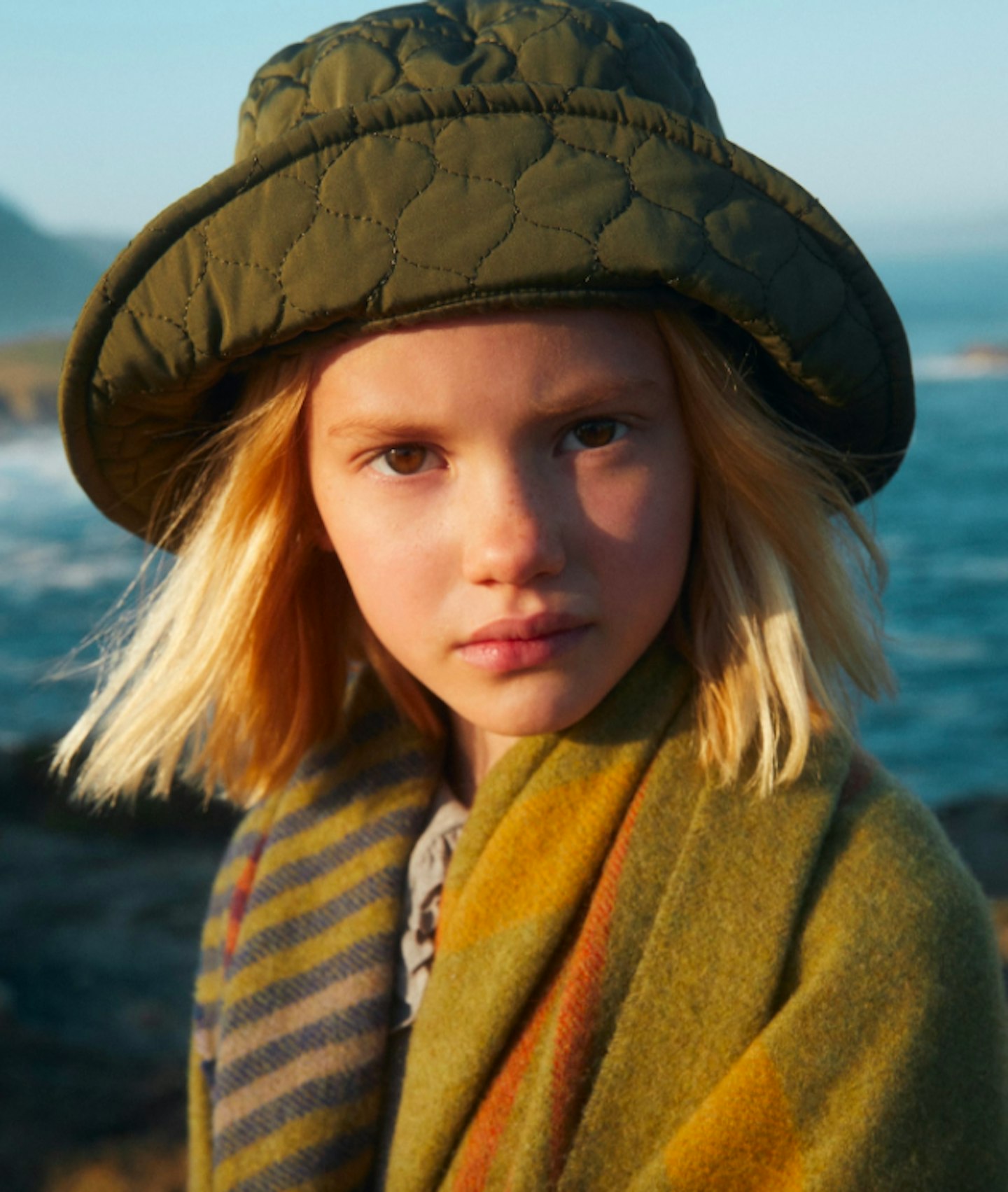 Mango's quilted bucket hat
