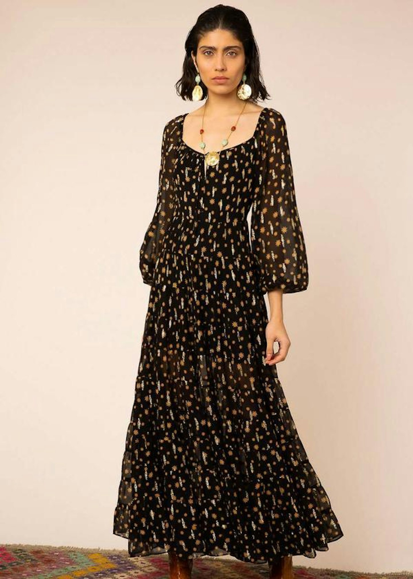 Rixo, Star Print Dress, £49 at Rotaro