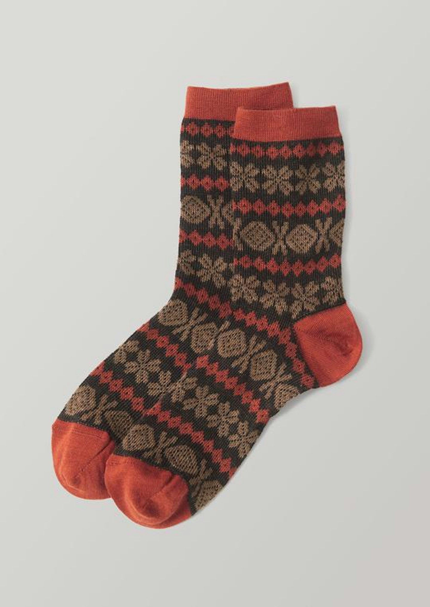Toast, Fair Isle Socks, £20