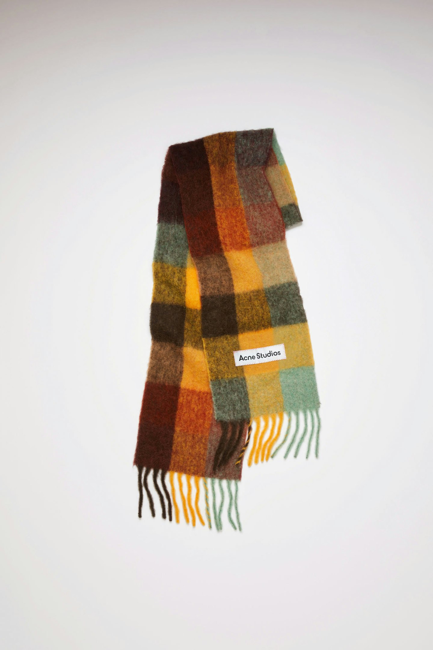 Acne Studios, Mohair Checked Scarf, £220