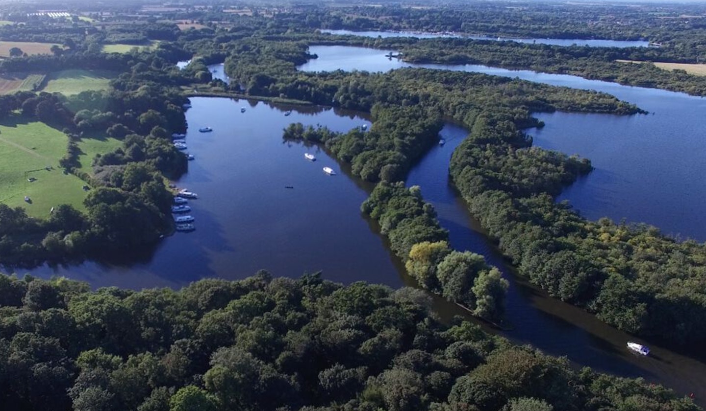 Hoveton Great Broad, site of the planned barriers