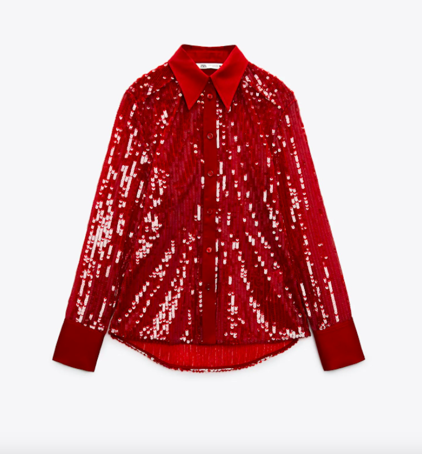 Zara, Sequinned Shirt, £49.99