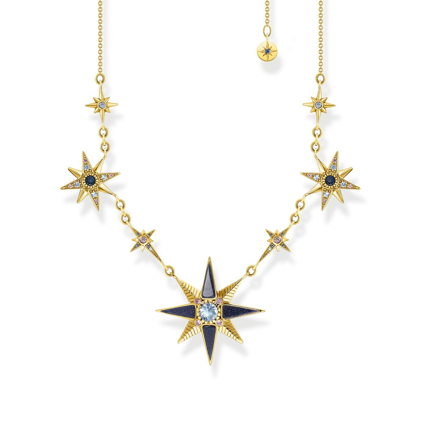 Star Necklace in 18k Yellow Gold, £498