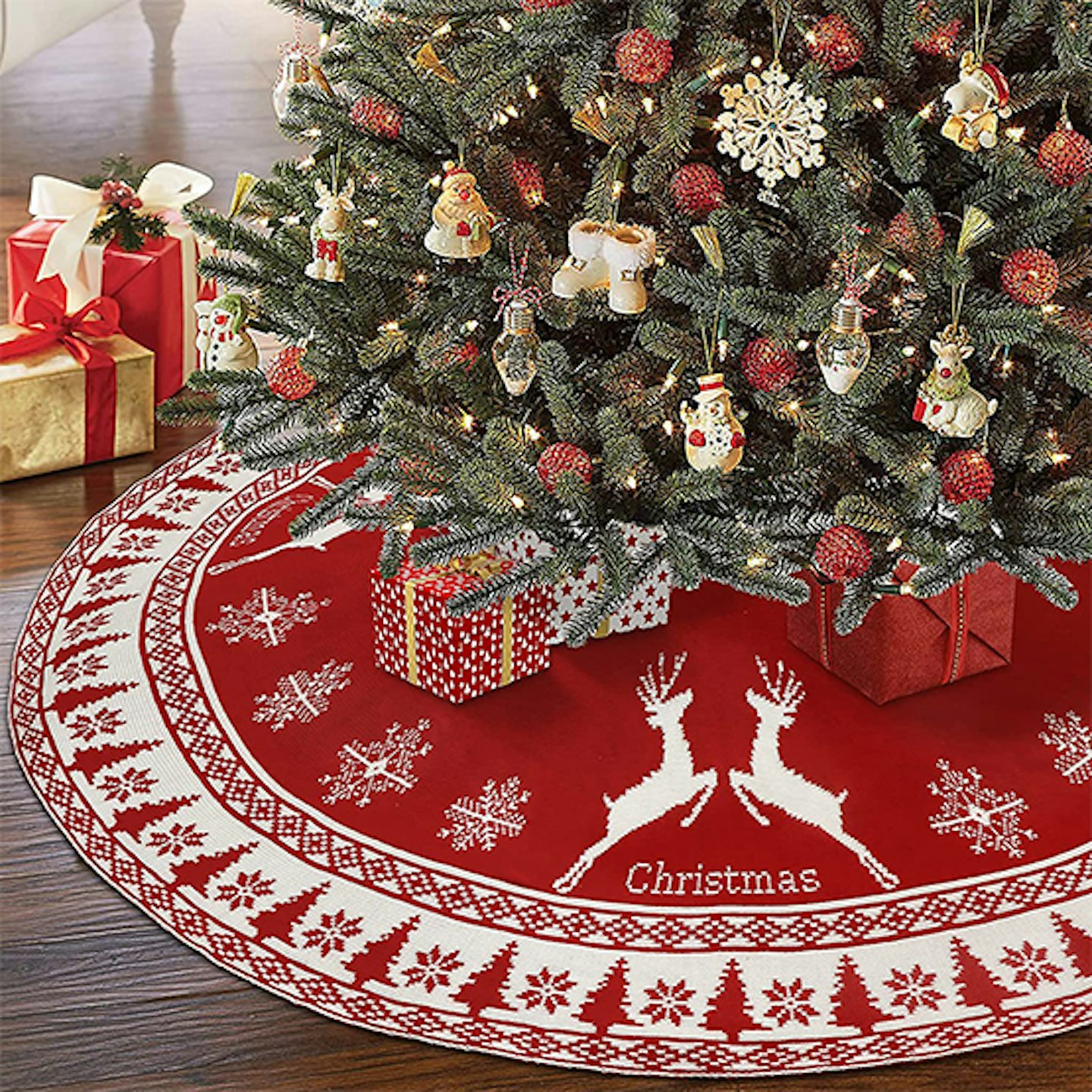 Christmas tree skirt Amazon