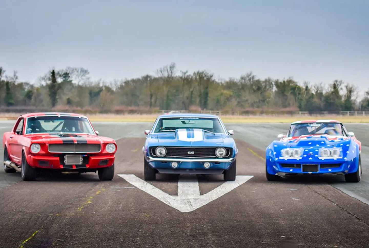 Triple American Muscle Car Driving Experience