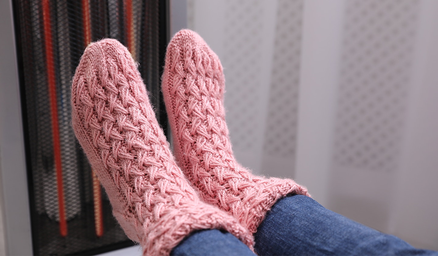 Heat Machine - Ladies Womens 2 3 tog Winter Insulated Thermal Socks Warm 4  to 8