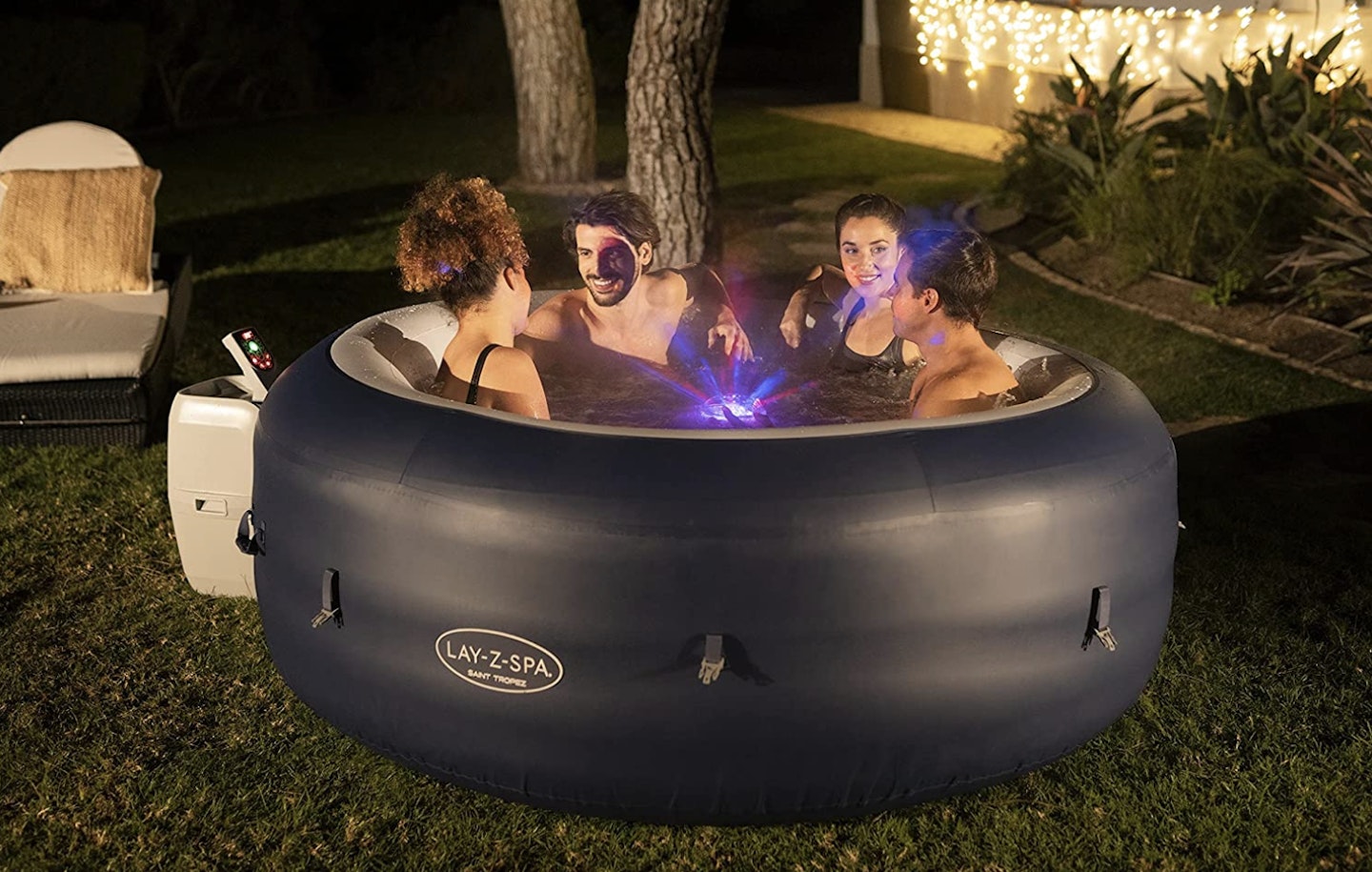 Lay-Z-Spa Saint Tropez Hot Tub with 120 Airjet Massage System