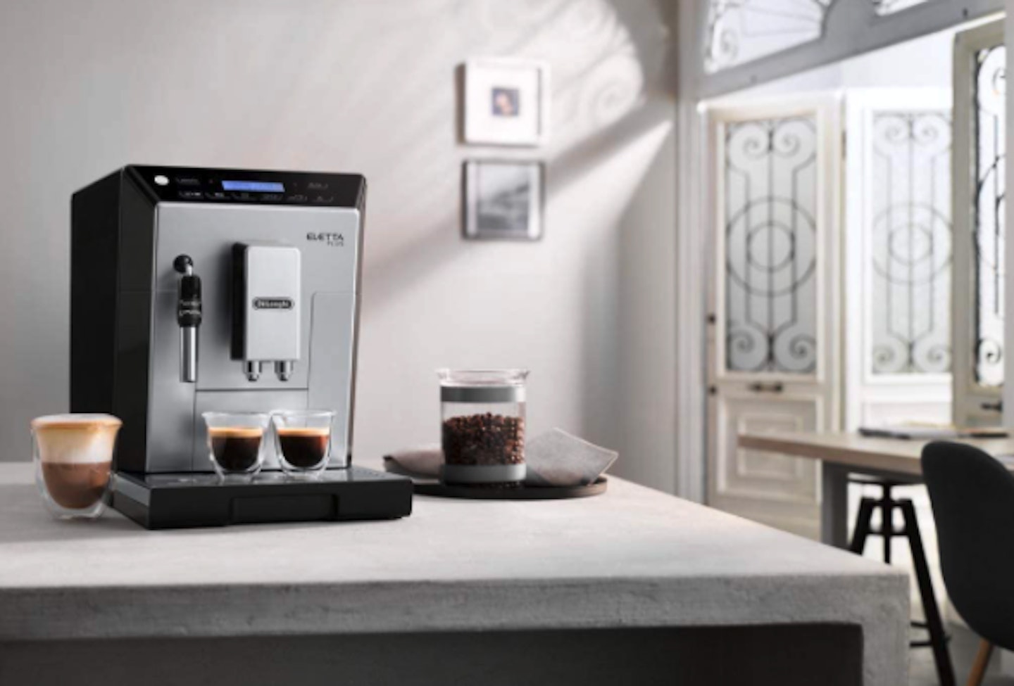 DeLonghi Eletta Plus Fully Automatic Bean to Cup Coffee Machine