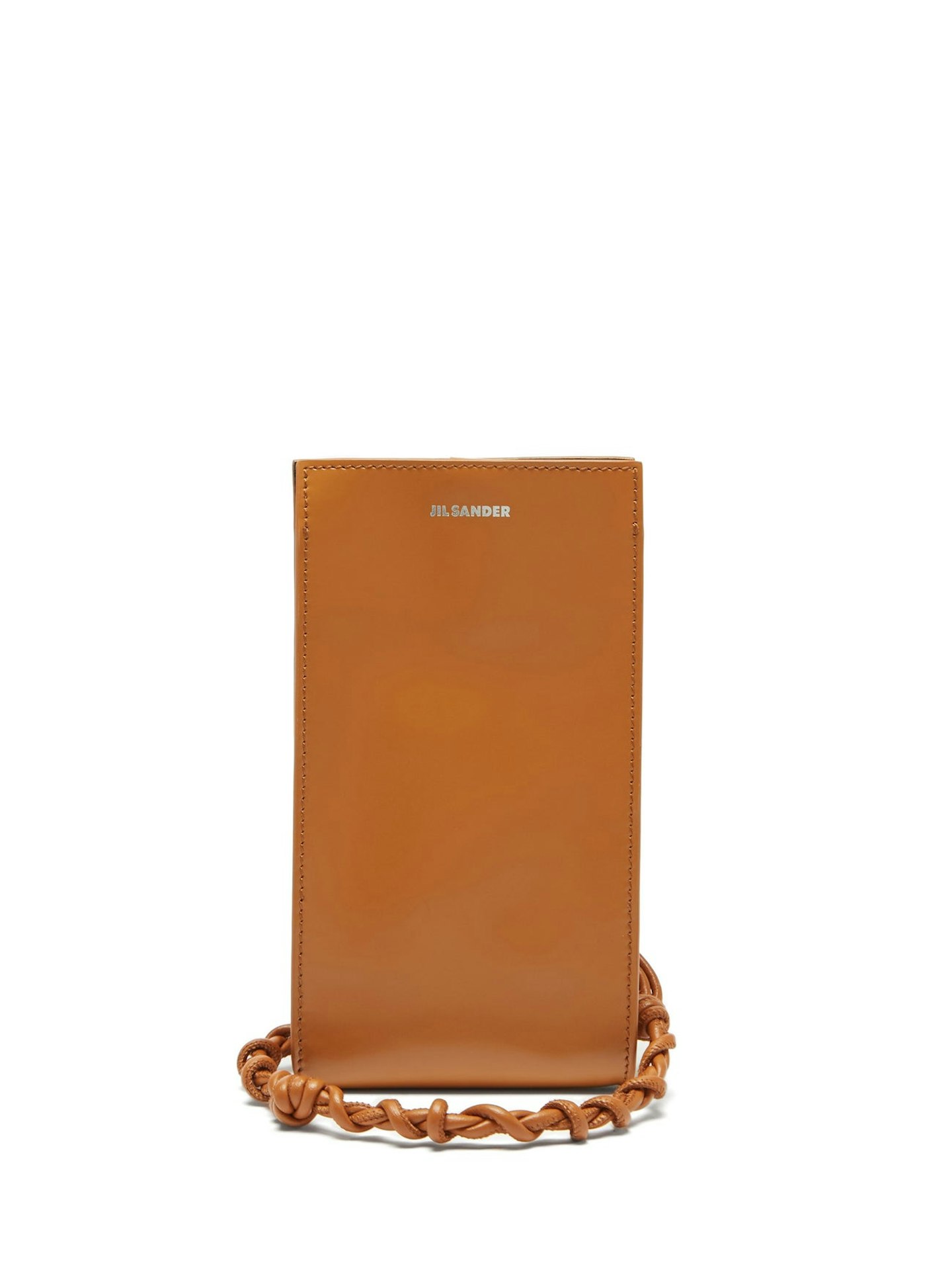Jil Sander, Tangle leather phone case, £360
